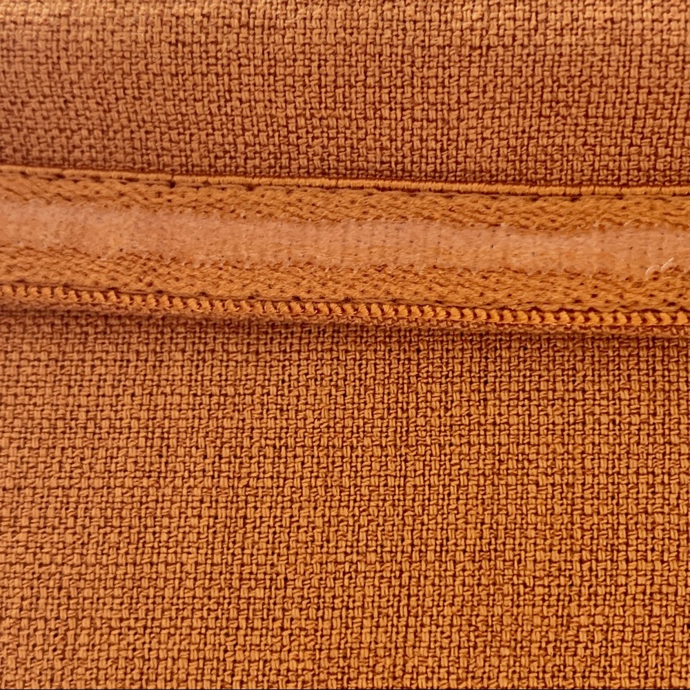 NWT eeote Burnt Orange Strapless Flowy Top - Picture 6 of 7